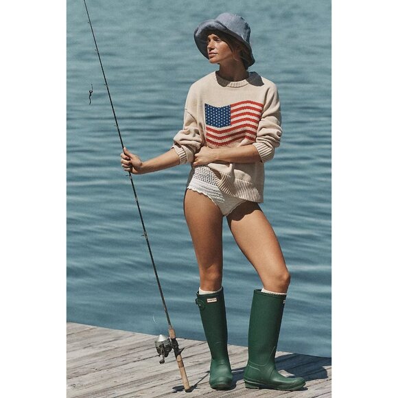 Hunter Original Refined Black Tall Rain Boots Women’s 9 | Waterproof New - Picture 5 of 16